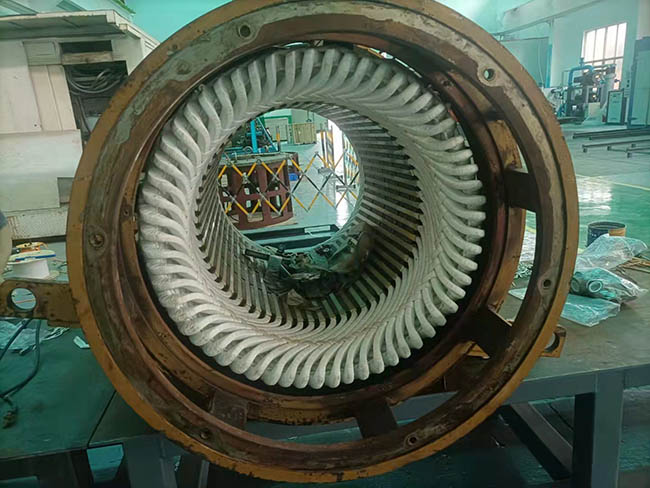 淺析關(guān)于泰富西瑪高壓電機的電暈損傷。